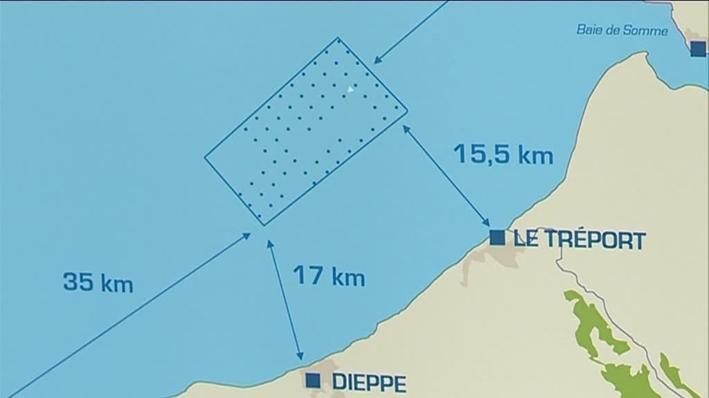 Projet éolien Dieppe-Le Tréport