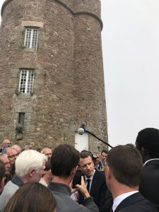 20 juin 2018 E.Macron au cap Fréhel